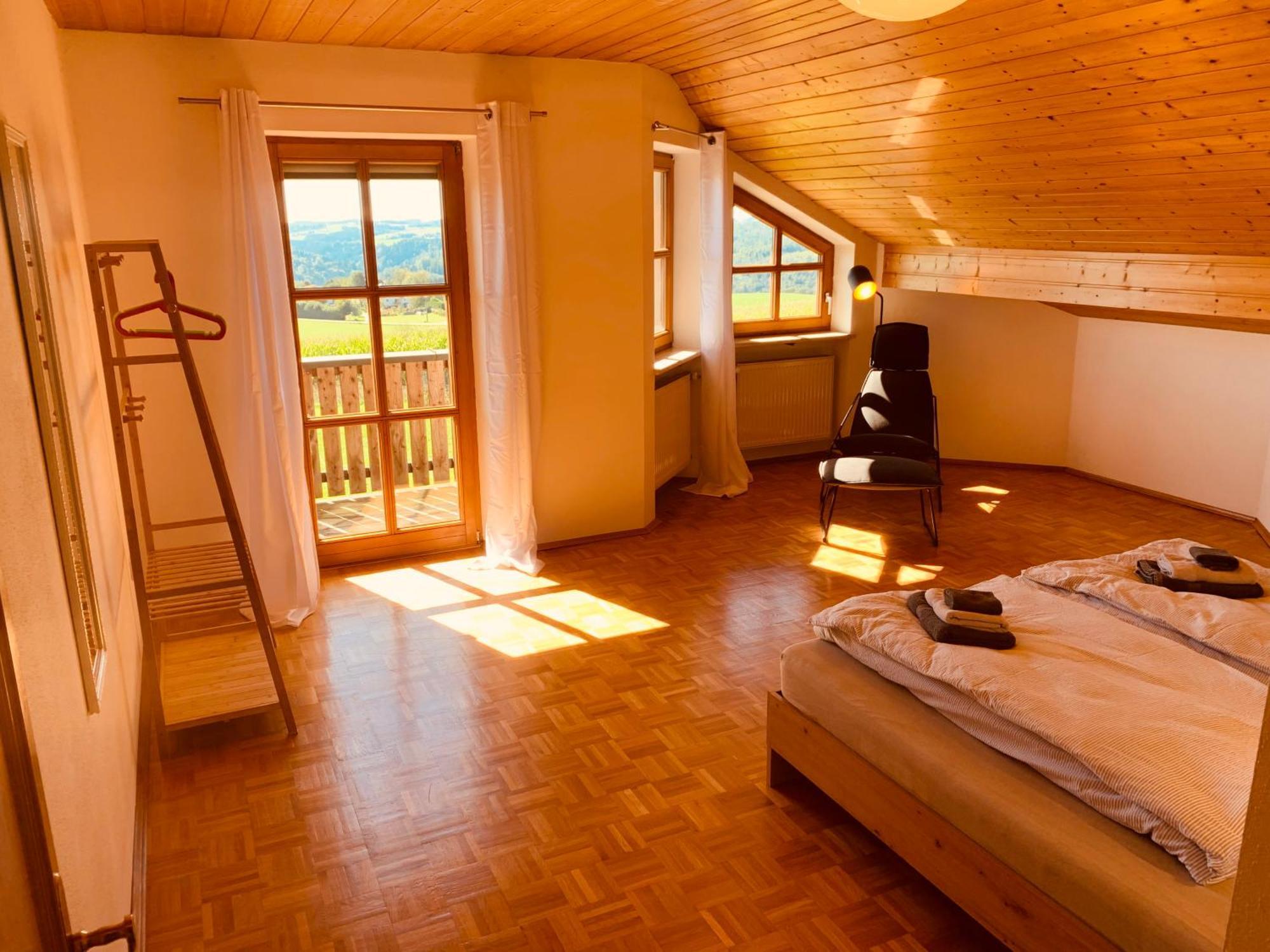 Adlerhorst, 4 Schlafzimmer, Blick In Die Alpen, Parkplatz Thyrnau Bagian luar foto